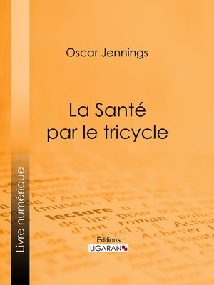 cover image of La Santé par le tricycle
